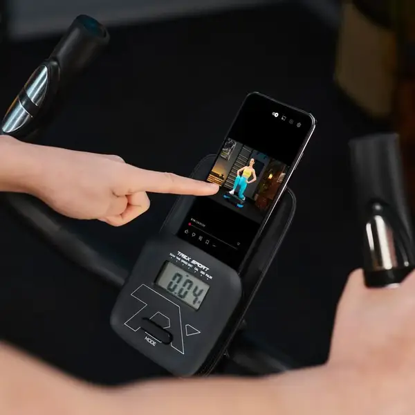 Велотренажер Trex Sport TX-400MB RECK магнітний чорно-білий купити недорого в Україні, фото 14