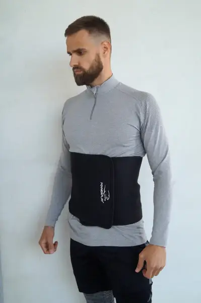 Пояс для схуднення PowerPlay 4301 (100*30 см) Чорний купити недорого в Україні, фото 9