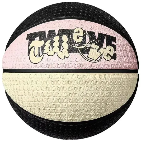 М'яч баскетбольний Nike PLAYGROUND 8P J MORANT DEFLATED чорний, рожевий Уні 7 купити недорого в Україні, фото 2