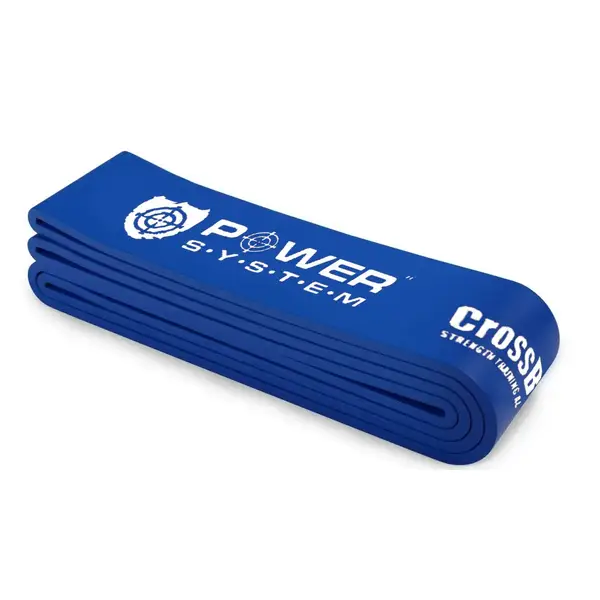 Эспандер-петля (резинка для фитнеса и кроссфита) Power System PS-4054 CrossFit Level 4 Blue (сопротивление 22-50 кг) купить недорого в Украине, фото 6