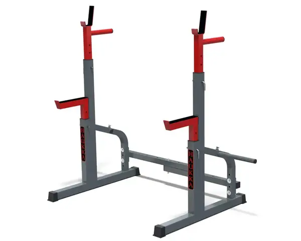 Лавка для жиму, стійки для присідань 50S + Штанга 125 кг + 3 грифи купити недорого в Україні, фото 4