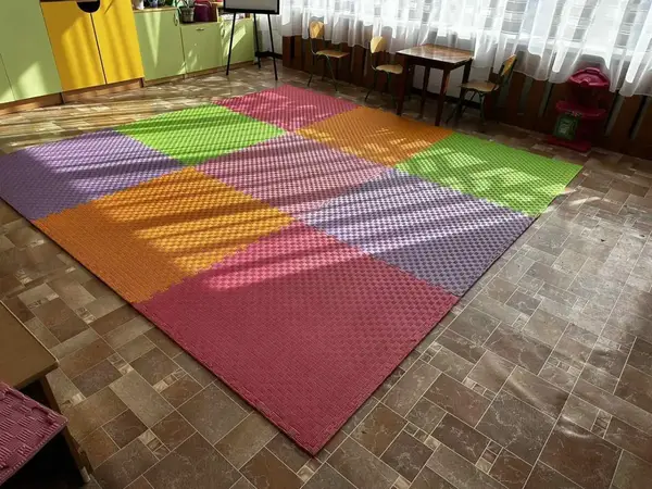 Модульне покриття підлога пазл 100х100х1 см Зелений купити недорого в Україні, фото 5