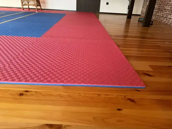 Татамі мат EVA 20 мм 1х1м Червоно-синій купити недорого в Україні, фото 9