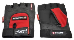 Перчатки для фитнеса Power System PS-2500 Power Plus Black/Red M купить