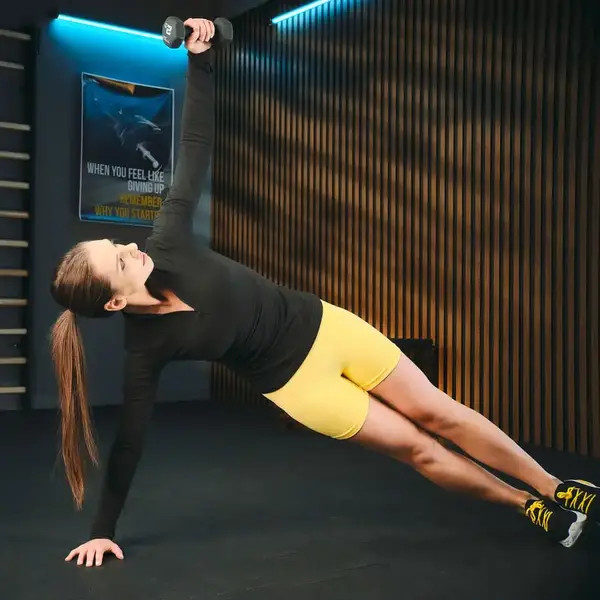 Гантелі для фітнесу неопренові TREX Sport TX-010VD 2x1 кг купити недорого в Україні, фото 8