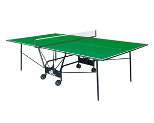Стол теннисный "GSI-sport", модель "Compact Light" Зеленый купить