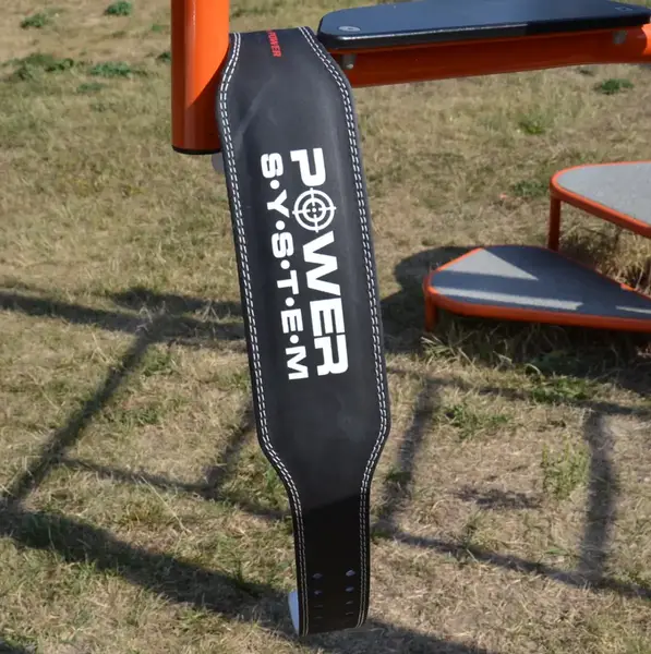 Пояс для тяжелой атлетики Power System PS-3250 Power Basic кожаный Black XXL купить недорого в Украине, фото 8