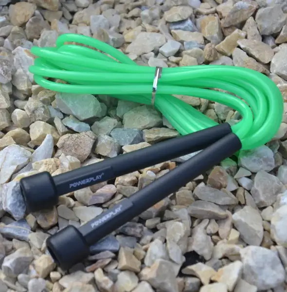 Скакалка PowerPlay 4201 Basic Jump Rope Зелена (2,8m.) купити недорого в Україні, фото 4