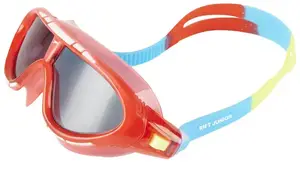 Очки для плавания Speedo RIFT GOG JU RED/SMOKE красный, голубой, салатовый OSFM купить