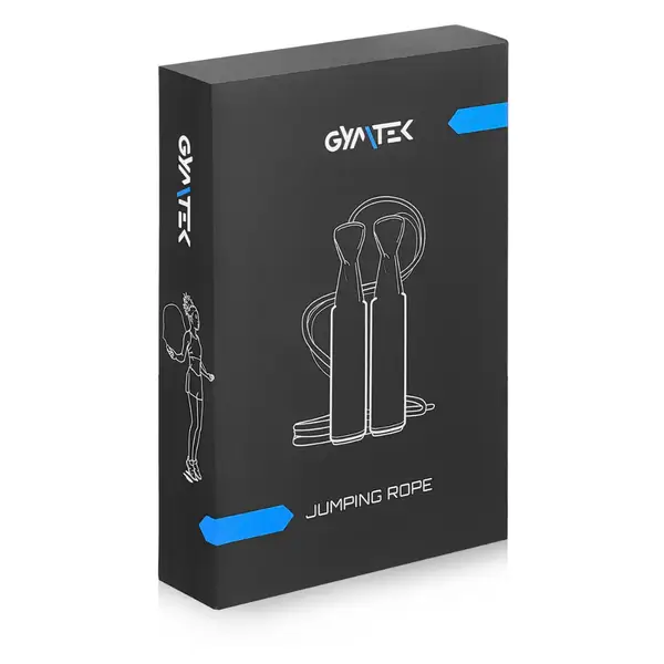 Скакалка Gymtek скоростная черный купить недорого в Украине, фото 6