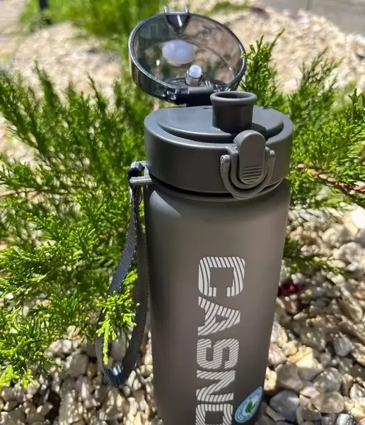 Пляшка для води CASNO 850 мл KXN-1183 Сіра купити недорого в Україні, фото 4