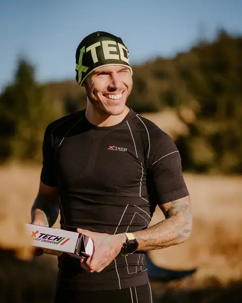 Термокофта (лонгслив) X TECH Maglia Race 3 Munica Lunga giroc Nero L/XL Черная купить недорого в Украине, фото 10