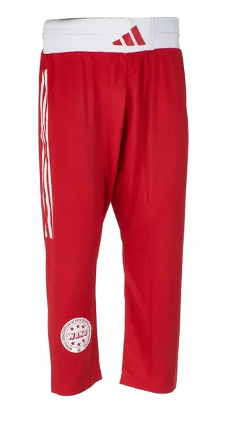 Штани для кікбоксингу Adidas WAKO Full Contact | червоні 170 | Adidas ADIFCP01_PL купити