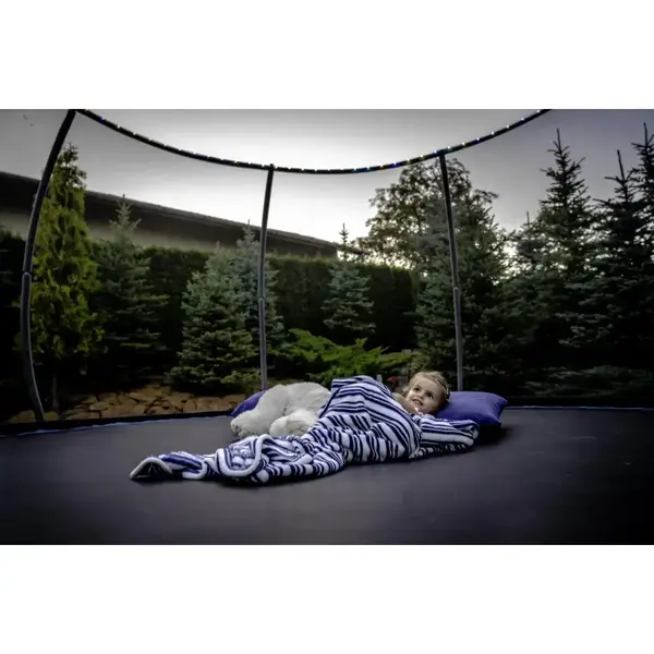 Батут THUNDER INSIDE ULTRA с внутренней сеткой 6 футов 185 см черно-голубой купить недорого в Украине, фото 5