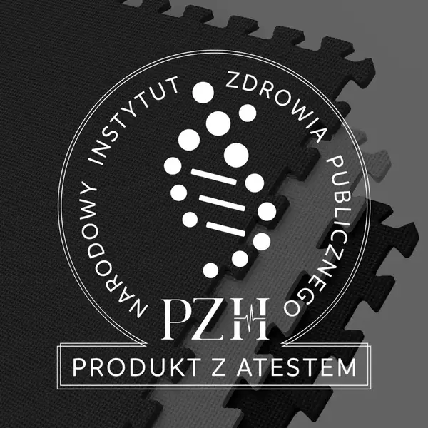 Мат-пазл Hop-Sport EVA 2см HS-A020PM - 4 частини чорно-сірий купити недорого в Україні, фото 9