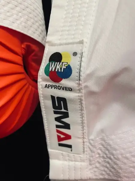 Кімоно для карате JIN KUMITE GI з ліцензією WKF | Білий | SMAI AS-034 | 130 | Великоміри купити недорого в Україні, фото 4