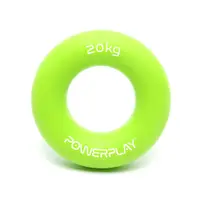Эспандер кистевой силиконовый PowerPlay PP-4324 Hand Grip Ring Medium 20 кг. Зеленый купить