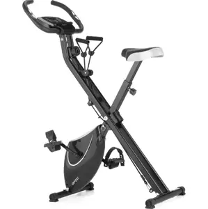 Велотренажер Gymtek FX600 магнитный складной с эспандерами серебряный купить