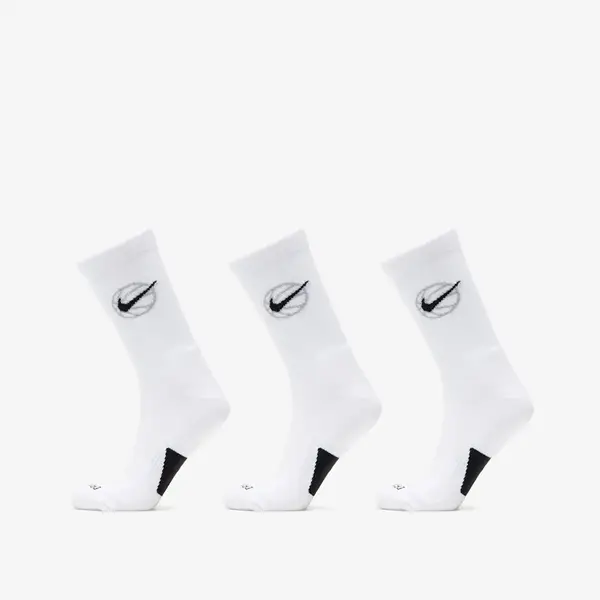 Шкарпетки Nike U NK CREW EVERYDAY BBALL 3PR білий Уні 46-50 купити