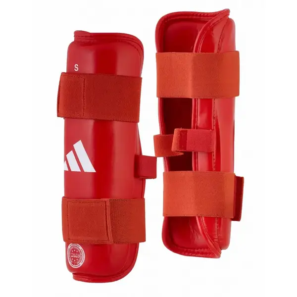 Защита голени с лицензией WAKO красная | ADIDAS ADIWAKOSG01 купить
