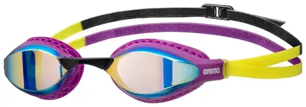 Очки для плавания Arena AIR-SPEED MIRROR фиолетовый, желтый Уни OSFM купить
