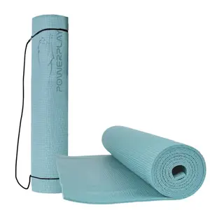 Килимок для йоги та фітнесу PowerPlay 4010 PVC Yoga Mat Зелений (173x61x0.6) купити