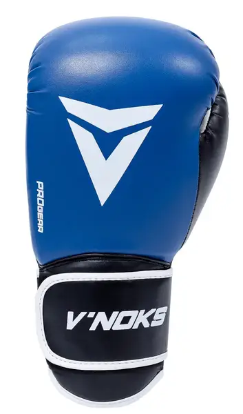 Боксерські рукавички V`Noks Lotta Blue 12 ун. купити недорого в Україні, фото 2