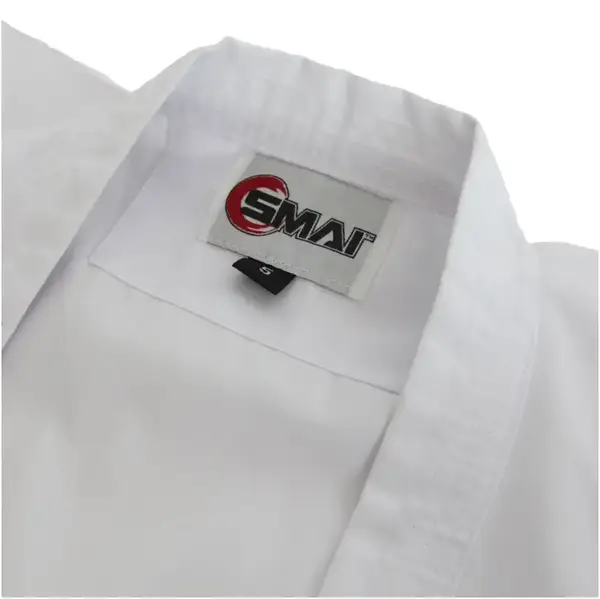 Кімоно для карате ECONOMY GI з ліцензією WKF | Білий | SMAI AS-003EWKF | 120 | Великоміри купити недорого в Україні, фото 3