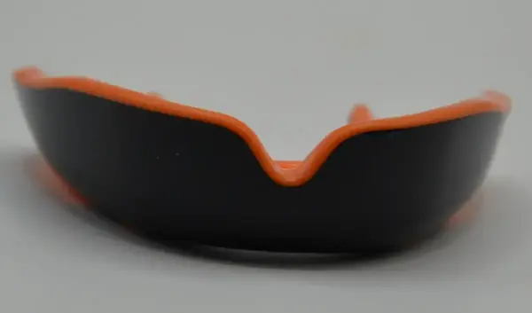 Капа боксерська PowerPlay 3315 SR доросла (вік 11+) чорн-помаранчева зі смаком лемону купити недорого в Україні, фото 8