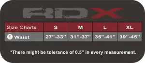 Пояс для тяжелой атлетики RDX Black XL купить