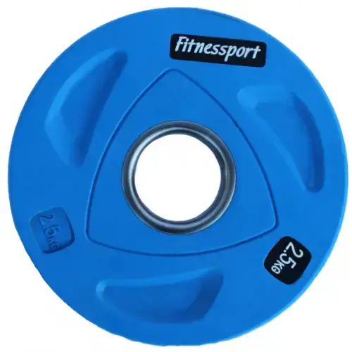 Диск олимпийский цветной резиновый Generation Fitness RCP20-2,5 кг купить