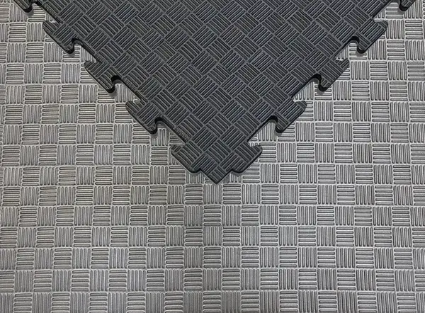 Татамі мат EVA 20 мм 1х1м Чорно-сірий купити недорого в Україні, фото 2