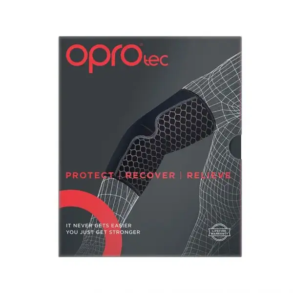 Налокотник эластичный черный L | OPRO TEC5746 купить недорого в Украине, фото 3