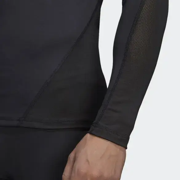 Компресійний лонгслів Alphaskin Sport чорний | ADIDAS CF7267 купити недорого в Україні, фото 2