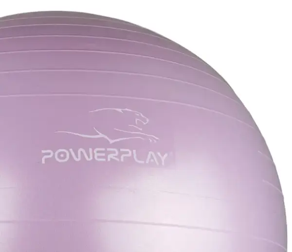 М'яч для фітнесу (фітбол) PowerPlay 4001 Ø65 cm Gymball Ліловий + помпа купити недорого в Україні, фото 3