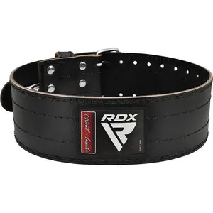 Пояс для пауэрлифтинга RDX RD1 кожаный Black M купить