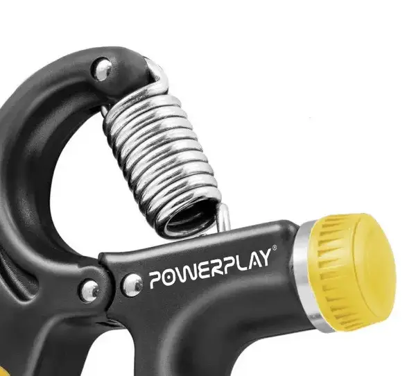 Еспандер кистьовий PowerPlay PP-4323 з регульованим навантаженням 10-40 кг. Strength Grip Чорно-жовтий купити недорого в Україні, фото 3