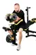 Набор Besport PowerPro 109кг с прямым грифом и скамьей WB-004 купить