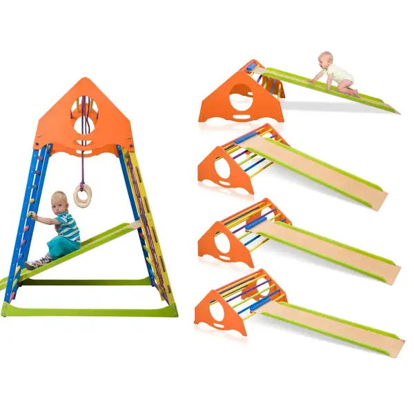 Дитячий спортивний комплекс KindWood Color Plus купити недорого в Україні, фото 4