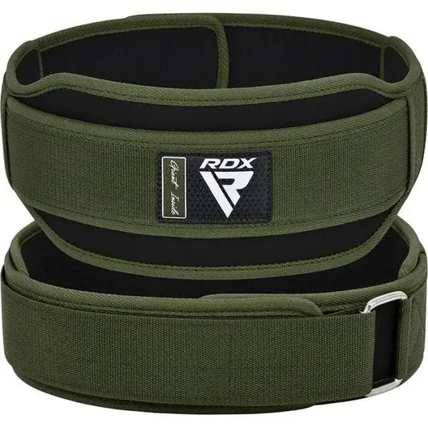 Пояс для важкої атлетики RDX RX5 Double Belt неопреновий Army Green XL купити