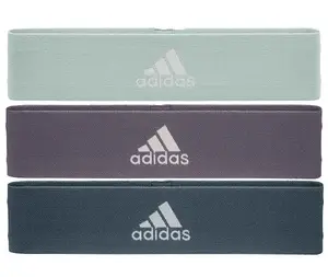 Набор эспандеров Adidas Resistance Band Set (L, M, H) зеленый, фиолетовый, синий Уни 70х7,6х0, купить