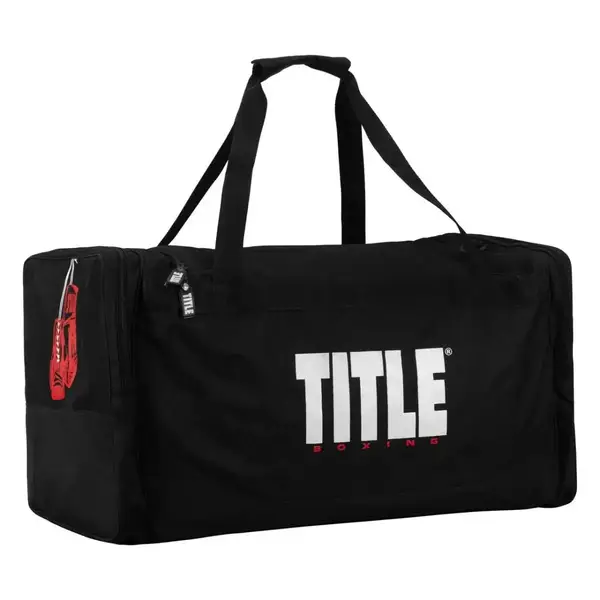 Спортивна сумка TITLE Boxing Deluxe Gear Bag Black купити