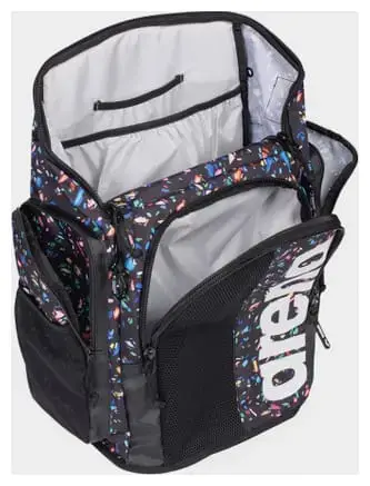 Рюкзак Arena SPIKY III BACKPACK 45 ALLOVER 45L чорний Уні 54 x 36 x 27 см купити недорого в Україні, фото 2