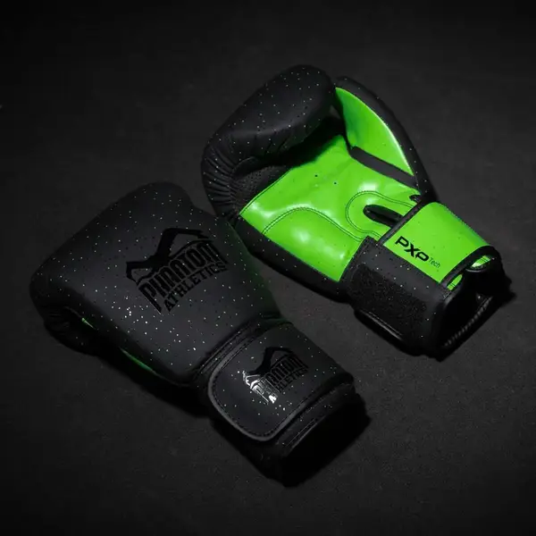 Боксерські рукавиці Phantom Galaxy Black 10 унцій (Бинти 4м. в подарунок) купити недорого в Україні, фото 6