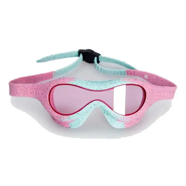 Окуляри-маска для плавання Arena SPIDER KIDS MASK рожевий, бірюзовий Діт OSFM купити недорого в Україні, фото 2