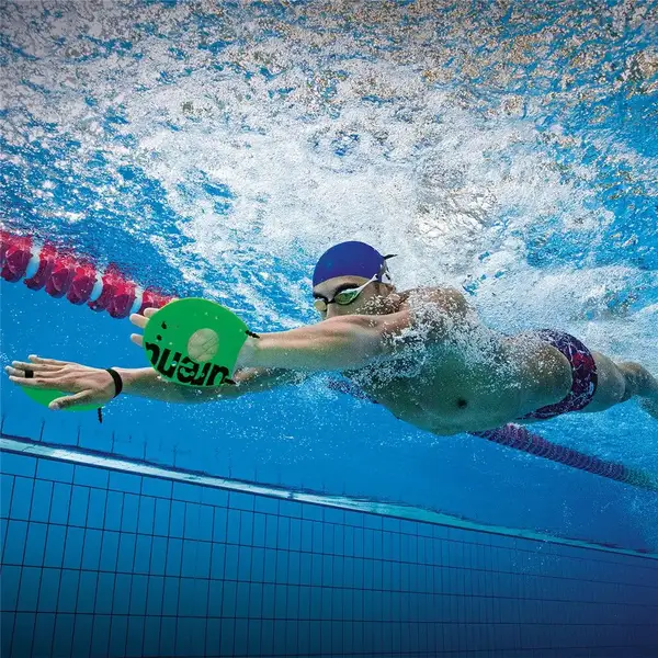 Лопатки для плавання Arena ELITE HAND PADDLE 2 зелений, чорний Уні M купити недорого в Україні, фото 6