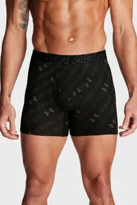 Труси UA M Perf Cotton Nov 6in чорний, сірий Чол MD купити