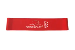 Резинка для фітнесу PowerPlay 4114 Mini Power Band 1.2мм. Heavy Червона (11 кг) купити