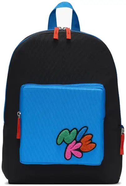 Рюкзак Nike Y NK CLASSIC BKPK - BUBBLE 16L черный, синий Дет 38 x 28 x 13 см купить