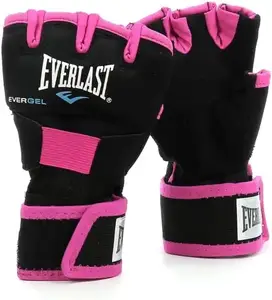 Бинти-рукавички Everlast EVERGEL HAND WRAPS чорний, рожевий Жін S/M купити